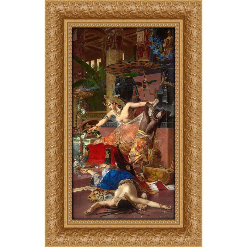 Cleopatra (1883), 18" H x 12" W