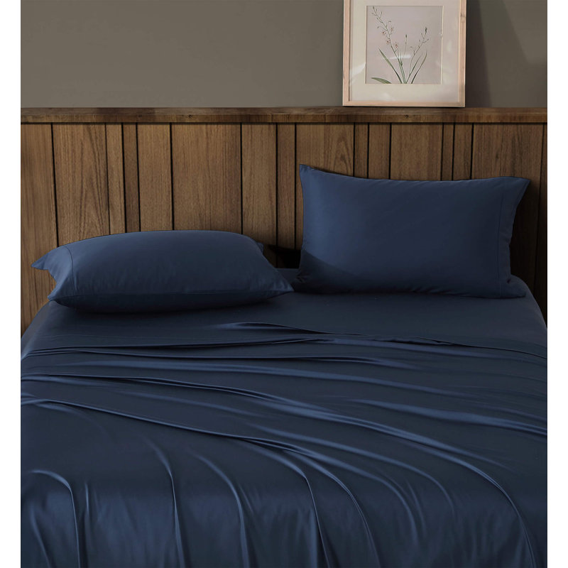 Natural Premium Pillow Case, Cal King Pillowcase Set with 2 King Pillowcases, Midnight