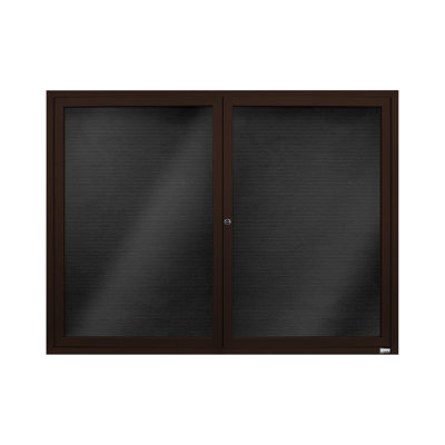 Tableau d'affichage mural fermé pour armoire d'annuaire