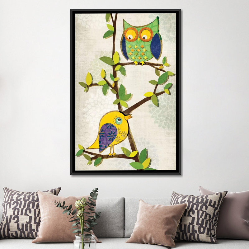 « branching out ii », impression sur toile tendue, H 26 po x l 18 po x P 1,5 po, Toile avec cadre noir, Pas de tapis