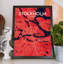 Stockholm City Map - No Frame Print-96667987