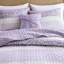 Courtepointe très grande / très grande taille, jeté, microfibre imprimée, trois motifs floraux, coussin en tissu froncé, tissu lavé à la machine, technique,