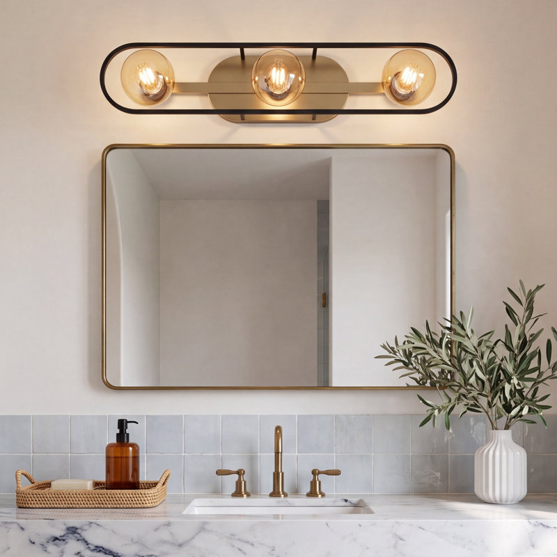 Brielle 3-Light Dimmable Vanity Light