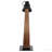 Mid-Century Modern Table Lamp In Walnut And Black