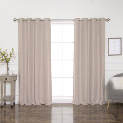 Bellair Polyester And Cotton Blend Blackout Curtain Pair