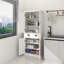 Armoire de cuisine avec tiroir de rangement et 2 tablettes réglables