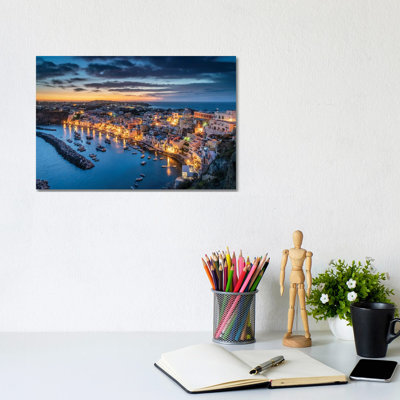 Procida Dusk, Procida, Italy by Jim Nilsen - Gallery-Wrapped Canvas Giclée on Canvas