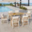 6 - Person Patio Dining Set with Rectangular Table