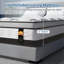 Matelas hybride dans une boîte, mousse viscoélastique imprégnée de gel rafraîchissant et matelas à ressorts ensachés, fermeté moyenne-114697252-114697251