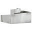 Garden Planter Metal Outdoor Terrace Accessories Pots Modern Holder Box-1814065934