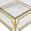 Table basse 33,5 "carrée en verre-150844948
