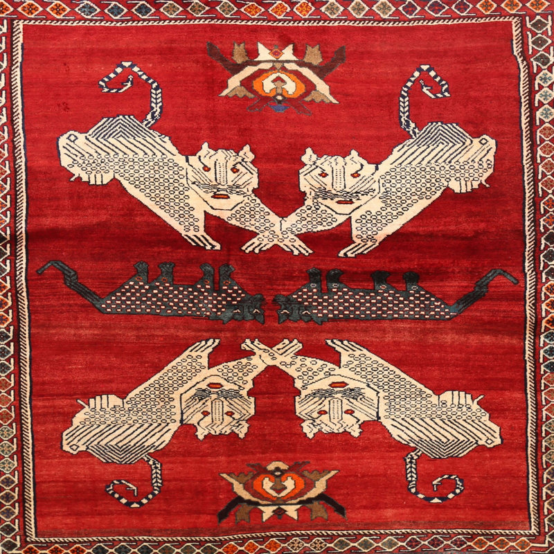 Oriental Indoor Rug, Square 8'