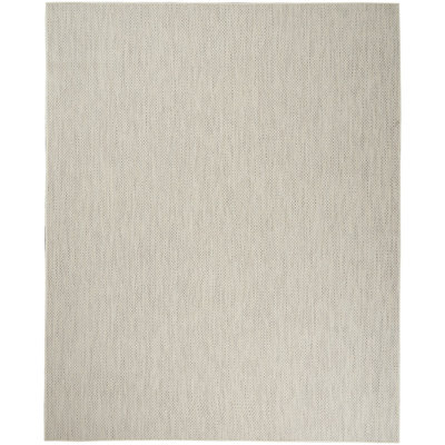 Tapis tissé à la machine 8 pi x 10 pi ivoire