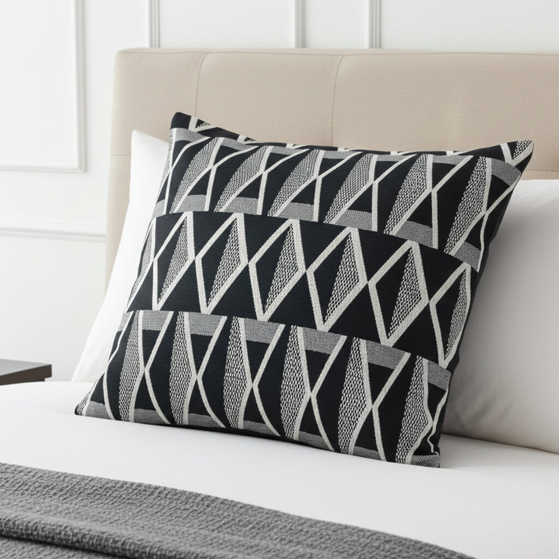Onyx Way Square Indoor/Outdoor Pillow Cover & Insert, 22" x 22"