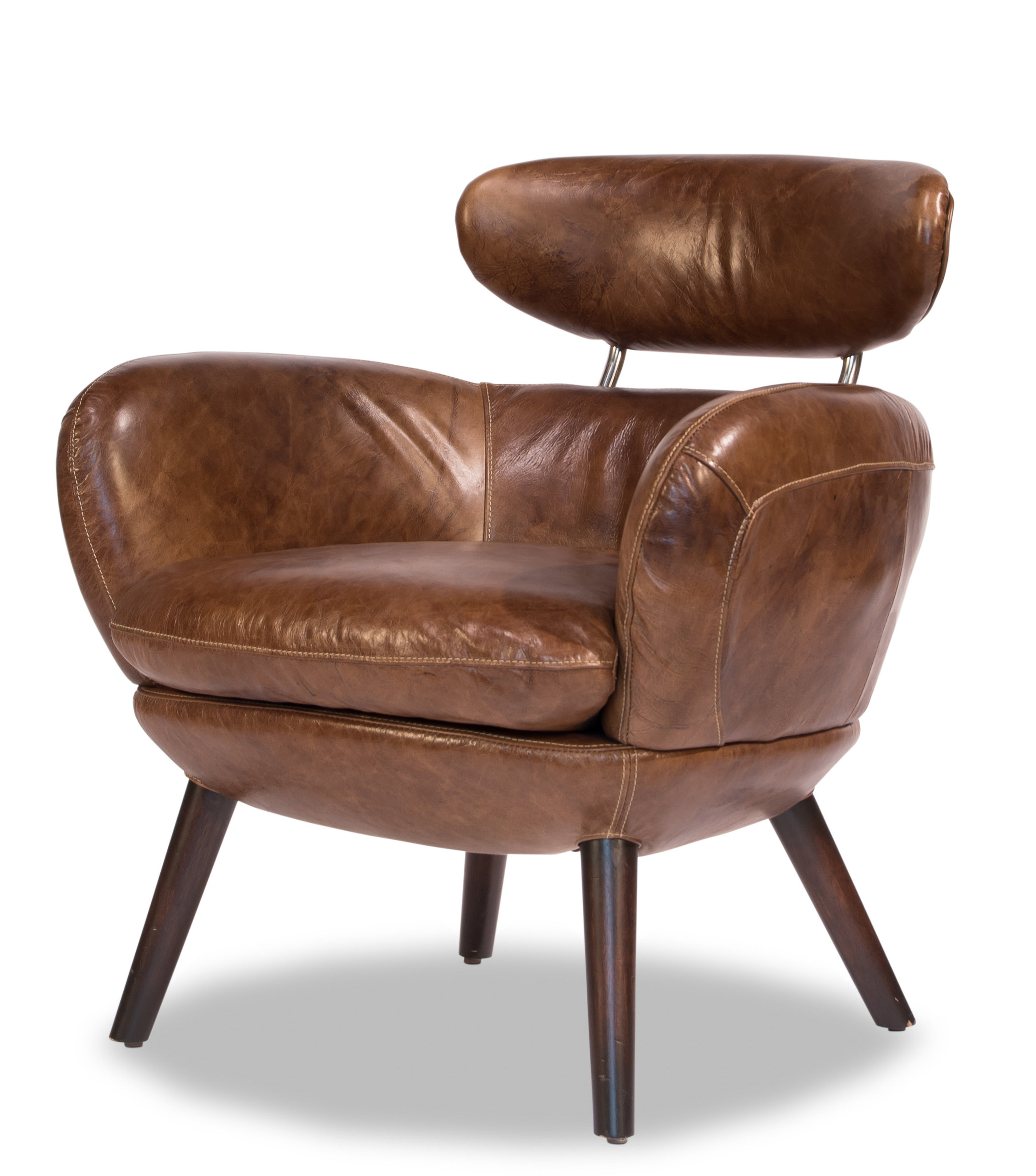 Perigold leather online chair