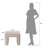 Mohinder Arch Upholstered Ottoman -1009735505