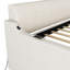 Lit de jour simple avec lit gigogne et capacité de chargement - Abat-jour beige charmant