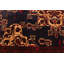 Tapis bleu marine Wyckoff 3 pi 3 po x 6 pi 2 po