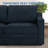 67" Upholstered Loveseat Modern Sofa With Thickened Cushions, Comfy Chenille 2-Seater Couch With Wider Armrests For Bedroom, Apartment, Office-60442328