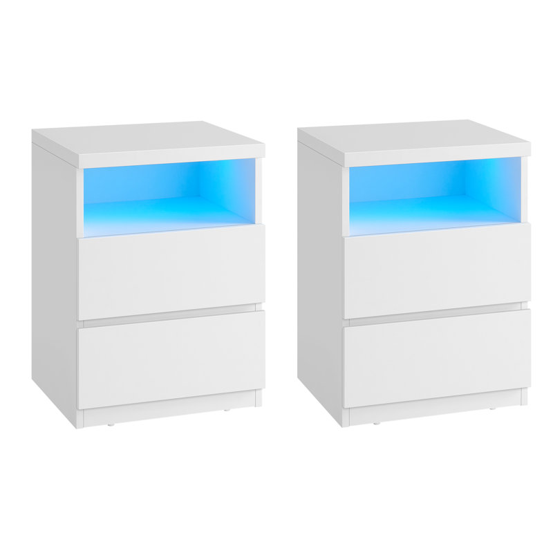 40cm W Particle Board Bedside Table