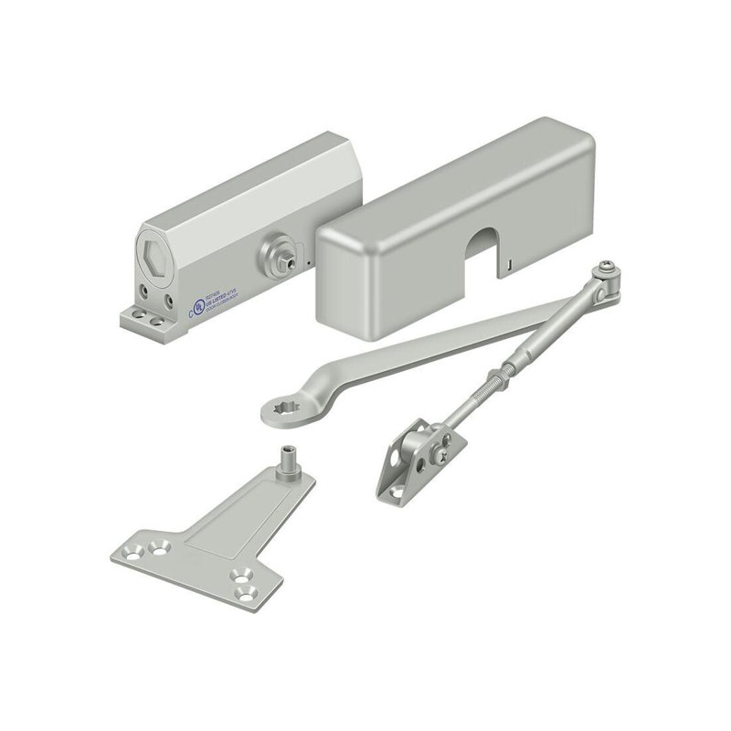 Ferme-porte Deltana DC70-AL DC70 Finition aluminium, Aluminum