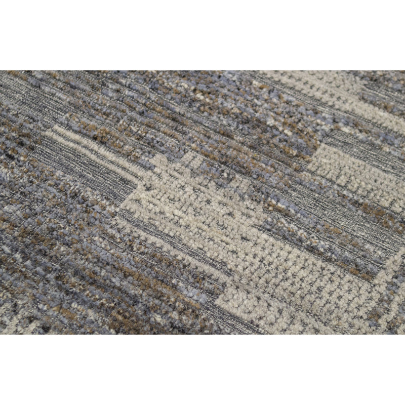 Moroccan Wool Area Rug, Rectangle 8' x 10'