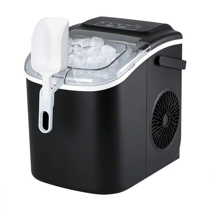 Spector 26.46 lb. Daily Production Bullet Clear Ice Freestanding Ice Maker