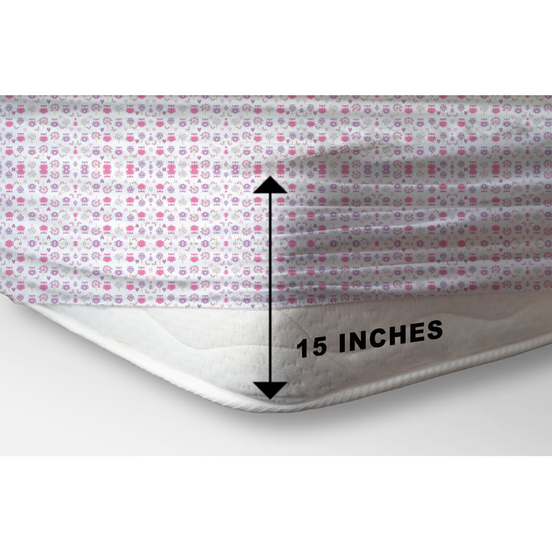 Ensemble de draps 100% coton Keough Winter Owl 160 GSM, Simple