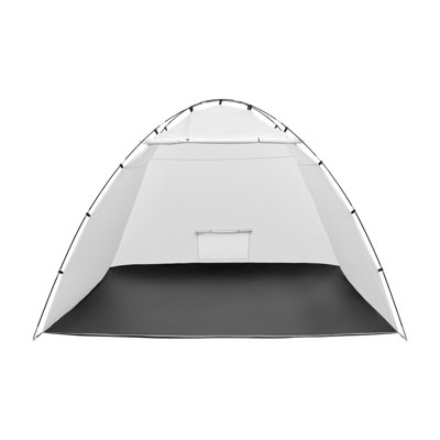 Grande tente de peinture portative avec plancher intégré et moustiquaire - poste de rangement imperméable Oxford