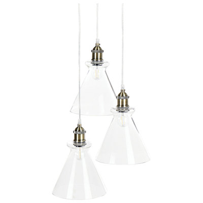 Bergantes 3 - Light Chrome Cluster Pendant