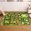 Geometric Machine Printed Area Rug-129913013