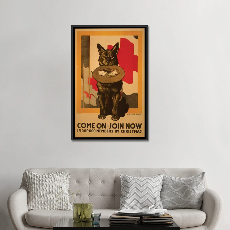 «Joint Now», impression sur toile, H 26 po x l 18 po x P 1,5 po, Toile avec cadre noir, Pas de tapis