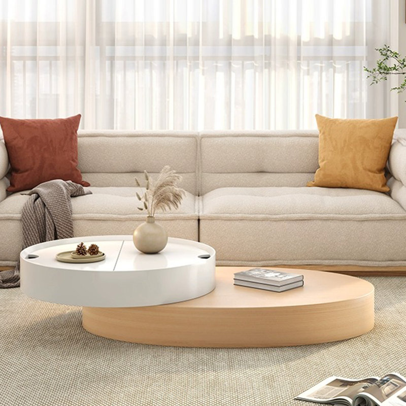 Oval creative multi-functional tea table