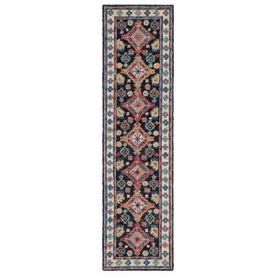 Madalene Hand Tufted Wool Southwestern Rug