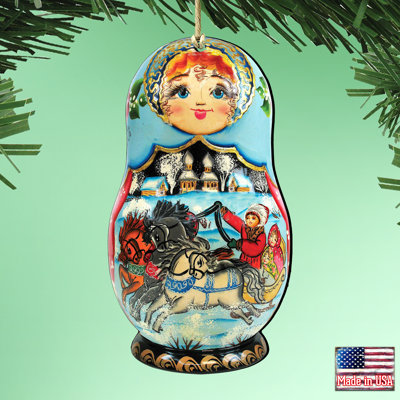 Ornement suspendu Tidaholm Matreshka