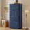 Armoire en relief à 2 portes avec 2 tiroirs