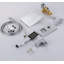 Contemporary/Modern Complete Shower System,Wall Mount Shower Faucet System with Hand Shower and Diverter
