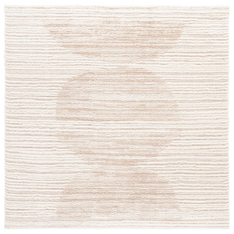 Leony Shag 900 Performance Geometric Rug, Square 6'7"