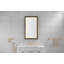 Miroir de salle de bain 40 "x 24" à DEL avec cadre en aluminium-1777798305