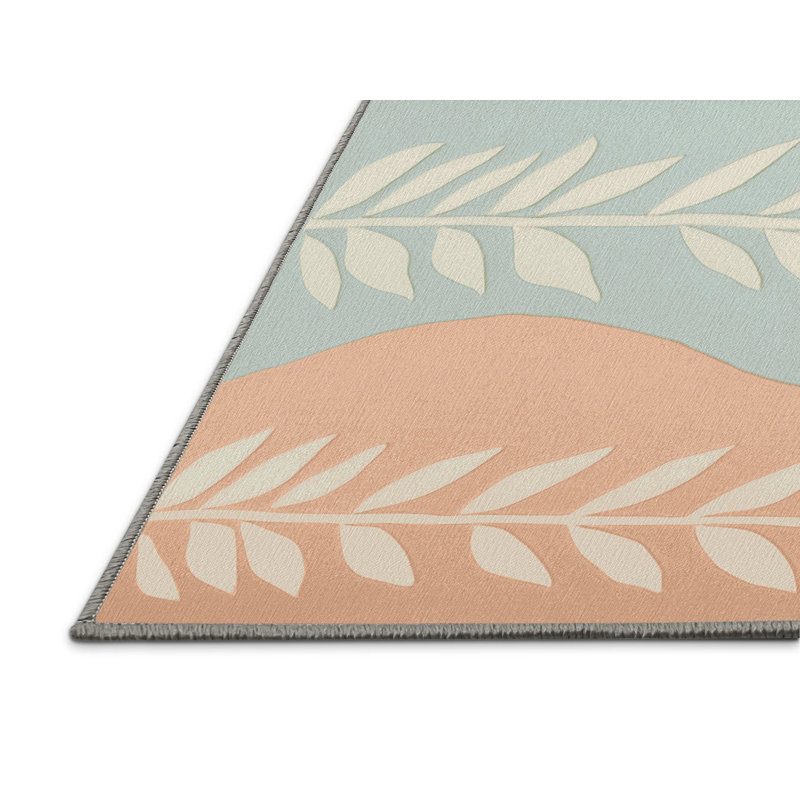 Subtle Fields Rug, Rectangle 6' x 9'