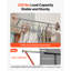 Adjustable Rolling Clothing Rack