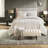 Luxurious Bedding Set, Faux Fur Polyester, Glamorous Bedroom Comfort