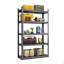 72"H  5 Tier Metal Shelves For Storage Garage Shelving 2000LBS Heavy Duty Storage Shelves Adjustable Garage Shelf Industrial Shelving Unit Storage Utility Rack,47.2"W*23.6"D*72"H,Black