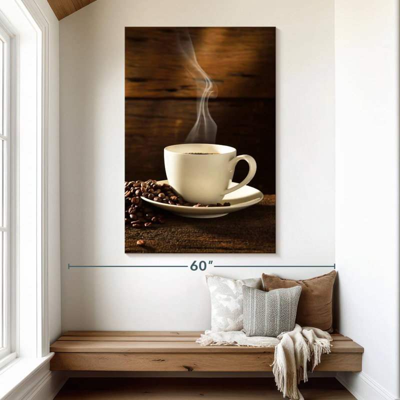 Yarlin Hot Coffee, 51" H x 34" W
