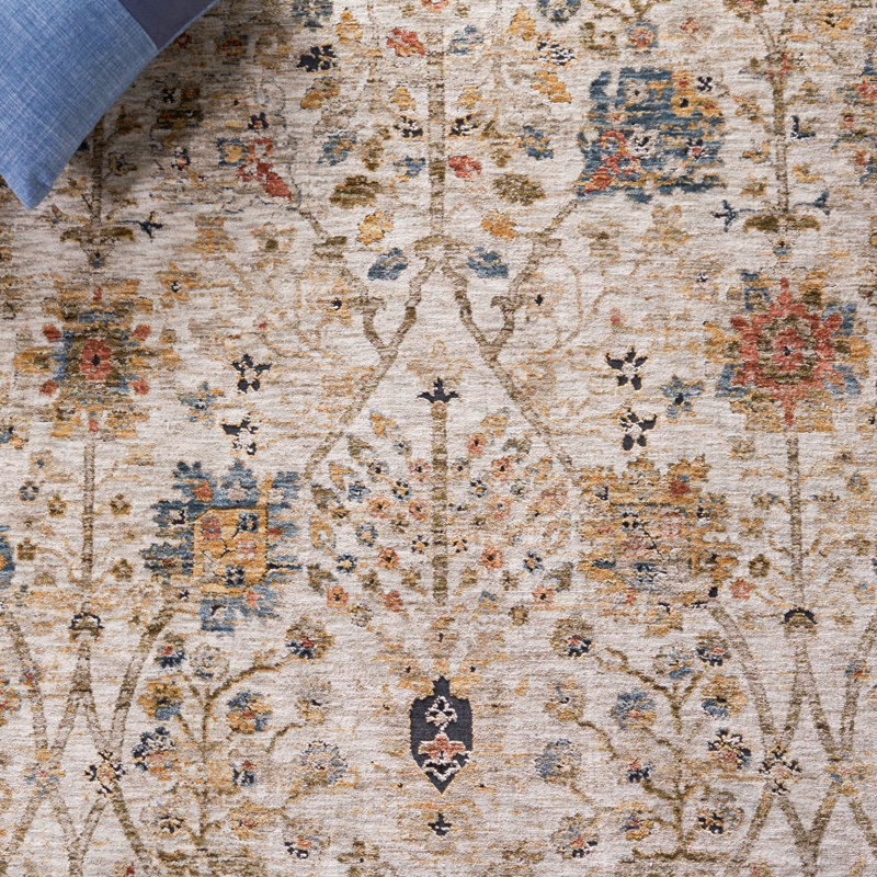 Silverado Performance Oriental Rug, Square 6'4"