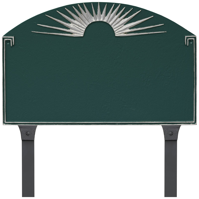Arch Lawn Insert, Hunter Green/Silver, Yes