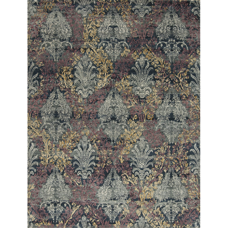 Très Jolie Hand Knotted Wool Area Rug