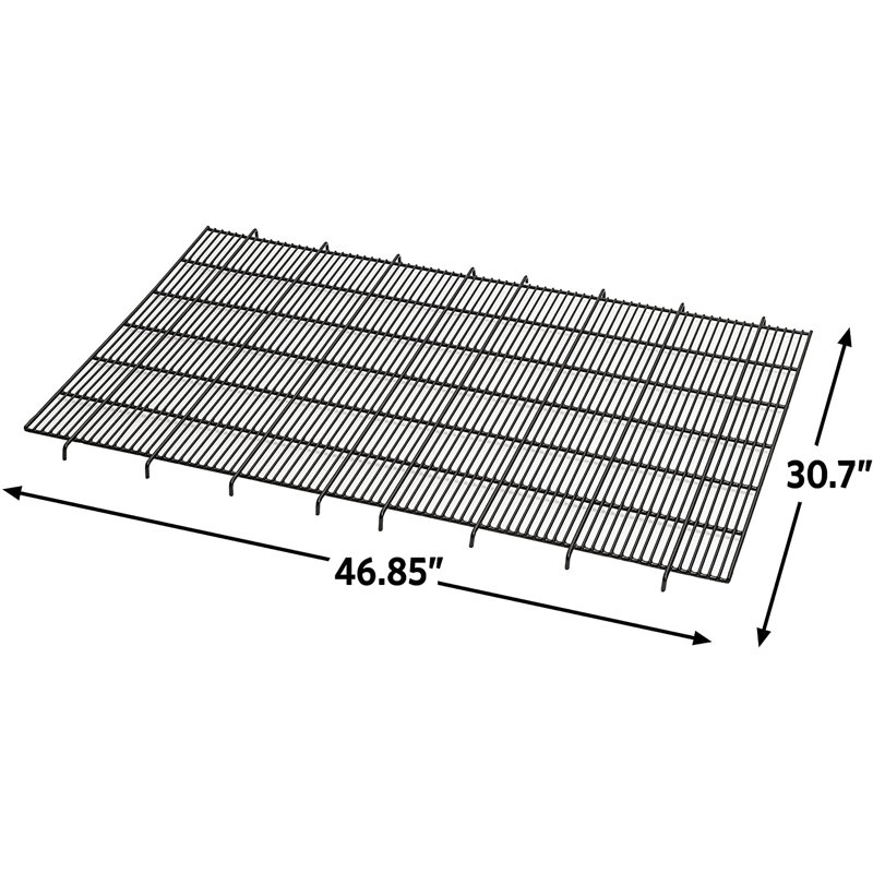 Grilles de plancher pour caisses pour chien MidWest Homes for Pet, H 1 po x l 48 po x P 26,75 po