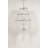 16 - Light Glass Empire Chandelier