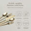 over&back Hand-Forged 18/8 Flatware Set - Service for 4-99316934